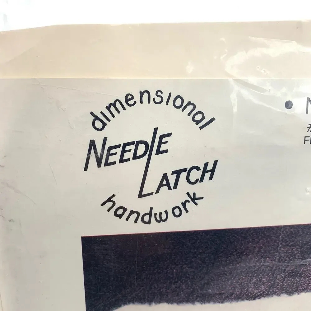 VTG 1978 Dimensional Needle Latch Hook “Napping Puppy” 1007 Unopened Kit USA